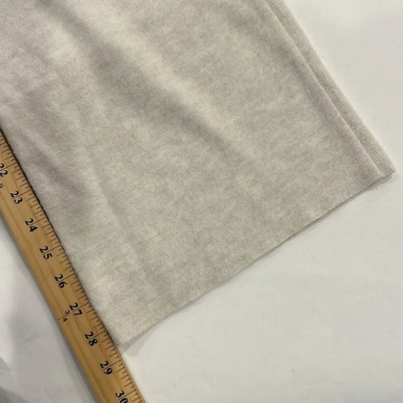 Zara beige BASIC PLUSH SOFT JOGGER PANTS size medium - Picture 5 of 6